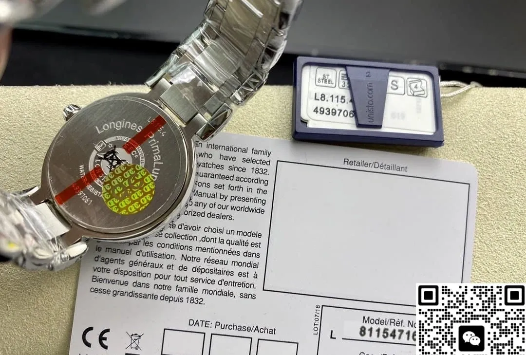 GS Factory Longines Elegant L8.116.4.71.6 1:1 Best Edition Replica Watch